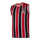Camisa Regata São Paulo II 25/26 - Torcedor New Balance Masculina - Vermelha e preta
