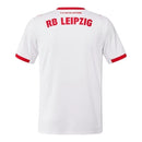 Camisa Red Bull Leipzig I 25/26 - Torcedor Puma Masculina - Branca com detalhes em vermelho