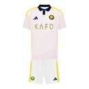 Kit Infantil Al-Nassr III 25/26 - Adidas - Branco
