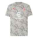 Camisa AC Milan Pré-jogo I 25/26 -Torcedor Puma Masculina - Cinza