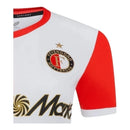Camisa Feyenoord I 25/26 - Torcedor Castore Feminina - Branca e vermelha