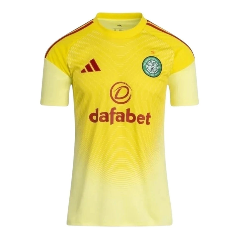 Camisa Celtic Goleiro 25/26 - Torcedor Adidas Masculina - Amarela