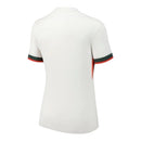 Camisa Chelsea II 25/26 - Torcedor Nike Feminina - Branca com detalhes em verde e vermelho