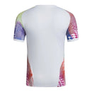 Camisa Seattle Sounders Pré-jogo 25/26 - Torcedor Adidas Masculina - Branca com detalhes coloridos
