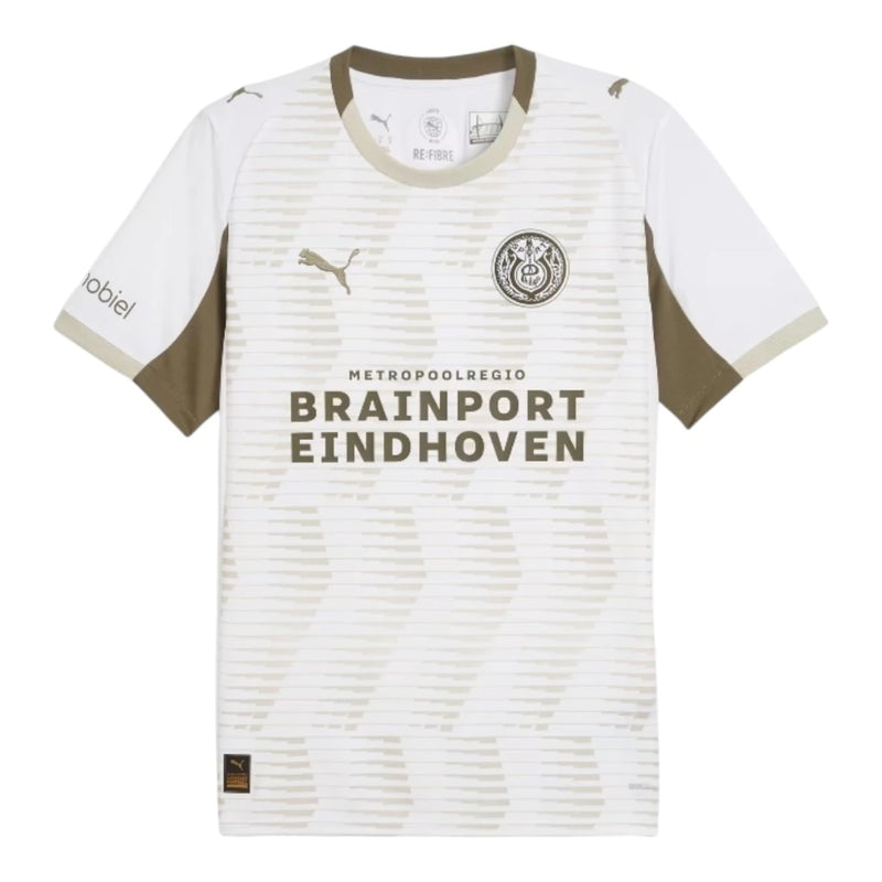 Camisa PSV Eindhoven III 25/26 - Torcedor Puma Masculina - Branca e cinza