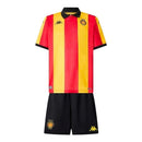 Kit Infantil Espérance de Tunis I 25/26 - Kappa - Vermelho e amarelo e preto