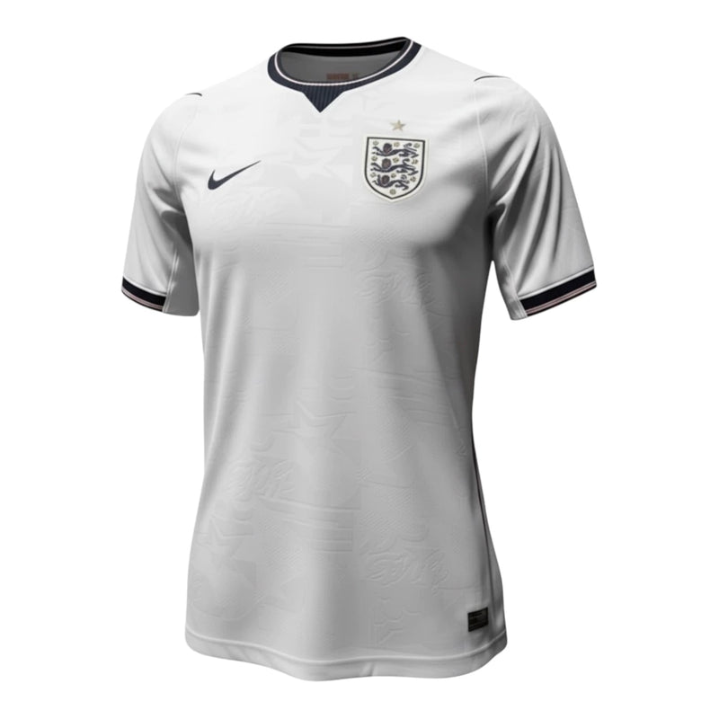 Camisa Inglaterra I 26/27 - Torcedor Nike Feminina - Branca