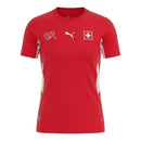 Camisa Seleção Suíça I 26/27 - Torcedor Puma Feminina - Vermelha