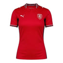 Camisa Seleção República Tcheca I 26/27 - Torcedor Puma Feminina - Vermelha