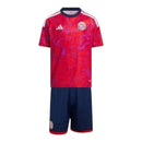 Kit Infantil Seleção Costa Rica I 26/27 - Adidas - Vermelho e azul