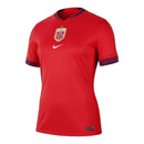 Camisa Seleção Noruega I 25/26 - Torcedor Nike Feminina - Vermelha com detalhes em azul