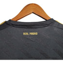 Camisa Retrô Real Madrid II 11/12 - Masculina Adidas - Preta com detalhes em dourado