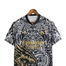 Camisa Real Madrid Edição Especial Dragão 23/24 - Torcedor Adidas Masculina - Preta com detalhes em dourado e branco