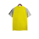 Camisa Flamengo Treino 24/25 polo - Torcedor Adidas Masculina - Amarela com detalhes em preto e cinza