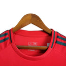 Camisa País de Gales I 24/25 - Torcedor Adidas Masculina - Vermelha