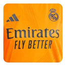 Camisa Real Madrid II 24/25 - Torcedor Adidas Feminina - Laranja