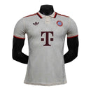 Camisa Bayern de Munique III 24/25 - Jogador Adidas Masculina - Bege com detalhes em vinho