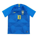 Camisa Retrô Seleção Brasileira II 2018/19 - Masculina Nike - Azul com detalhes em amarelo
