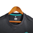 Camisa Retrô Real Madrid II 17/18 - Masculina Adidas - Preta com detalhes em verde