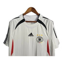 Camisa Retrô Seleção da Alemanha 2006 - Masculina Adidas - Branca com detalhes em preto