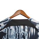 Camisa Olympia Treino 24/25 - Torcedor Nike Masculina - Preta com detalhes em azul e branco