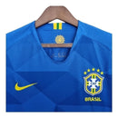 Camisa Retrô Seleção Brasileira II 2018/19 - Masculina Nike - Azul com detalhes em amarelo