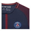 Camisa Retrô Paris Saint-Germain I 2017/18 - Masculina Nike - Azul com detalhes em roxo