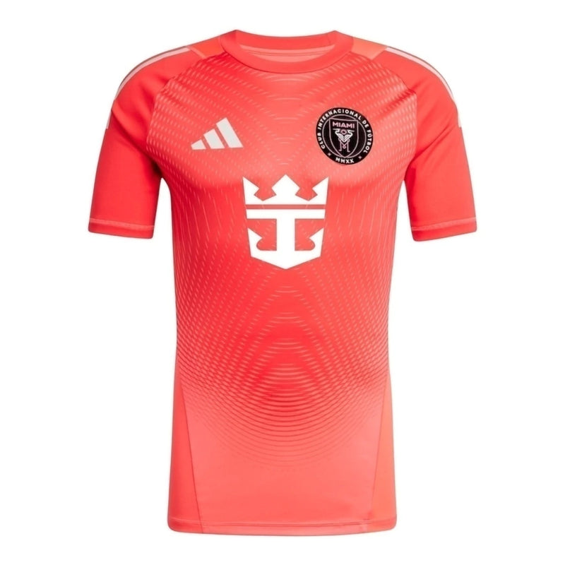 Camisa Inter Miami Goleiro II 25/26 - Torcedor Adidas Masculina - Laranja
