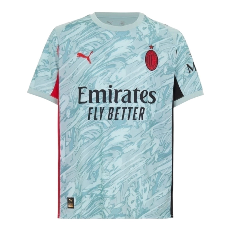 Camisa AC Milan Goleiro I 25/26 -Torcedor Puma Masculina - Azul