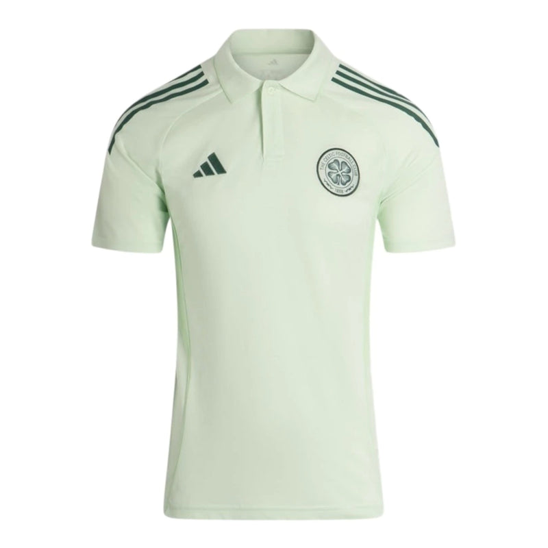 Camisa Polo Celtic Treino 25/26 - Torcedor Adidas Masculina - Verde