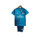 Kit Infantil Real Madrid II 23/24 - Adidas - Azul com detalhes em branco