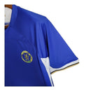 Camisa Chelsea I 23/24 - Torcedor Nike Masculina - Azul com detalhes em branco e dourado