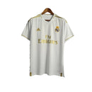 Camisa Retrô Real Madrid I 18/19 - Masculina Adidas - Branca com detalhes em dourado