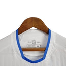 Camisa Paysandu I 24/25 - Torcedor Lobo Feminina - Branca com detalhes em azul