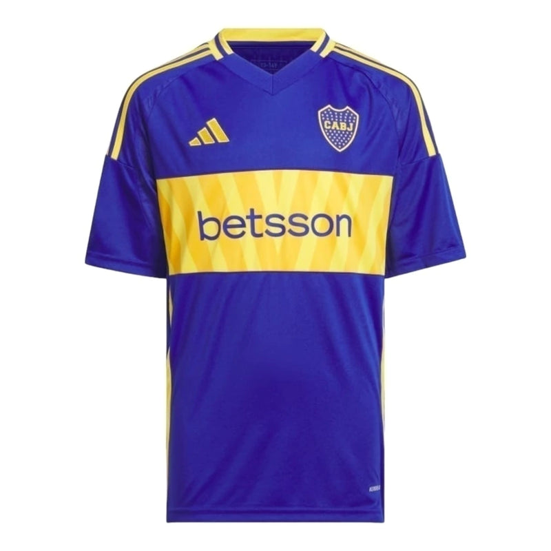 Camisa Boca Juniors I 24/25 - Torcedor Adidas Masculina - Azul com detalhes em amarela