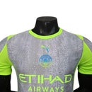 Camisa Manchester City III 25/26 - Jogador Puma Masculina - Cinza e verde neon
