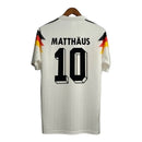 Camisa Retrô Seleção da Alemanha I 1990 - Masculina Adidas - Branca