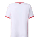 Camisa Seleção Tunísia II 26/27 - Torcedor Kappa Masculina - Branca com detalhes em vermelho