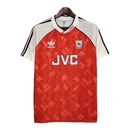 Camisa Retrô Arsenal I 90/92 - Masculina Adidas - Vermelha e branca