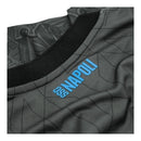 Camisa Napoli III 24/25 - Torcedor EA7 Masculina - Cinza com detalhes em azul e preto