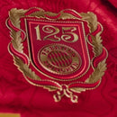 Camisa Bayern de Munique Edição especial Aniversário 125 anos 25/26 - Torcedor Adidas Feminina - Vinho com detalhes em dourado