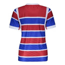 Camisa Fortaleza I 25/26 - Torcedor Volt Feminina - Vermelha e azul com listras em branco