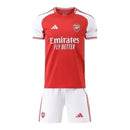 Kit Infantil Arsenal I 25/26 - Adidas - Vermelho e branco
