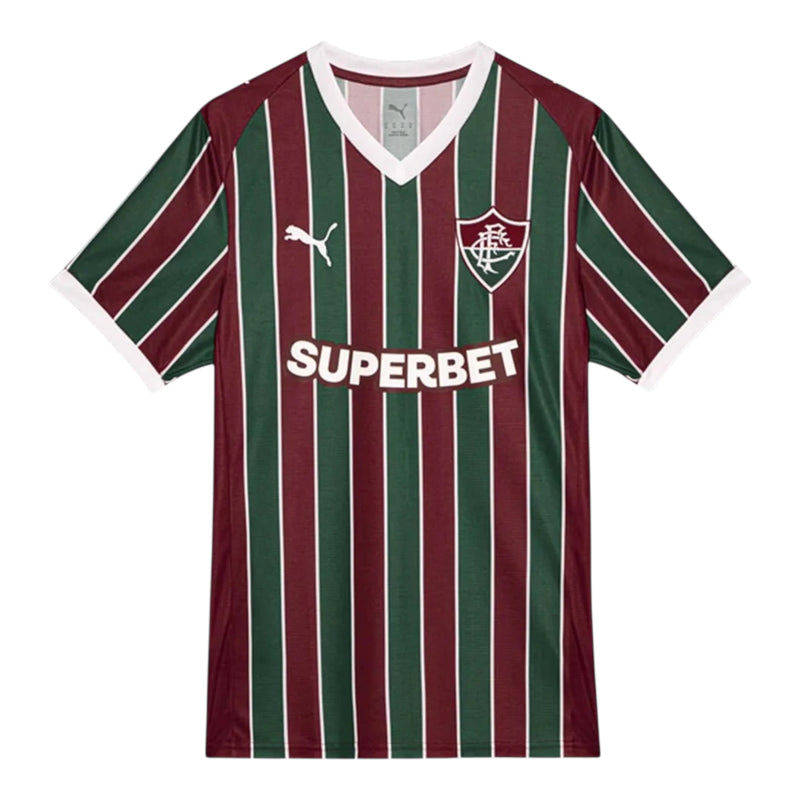 Camisa Fluminense I 26/27 - Torcedor Puma Masculina - Tricolor