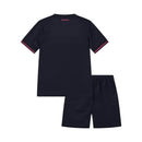 Kit Infantil Everton IV 25/26 - Castore - Azul com detalhes em rosa