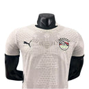 Camisa Seleção Egito II 26/27 - Jogador Puma Masculina - Branca com detalhes em cinza