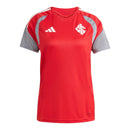 Camisa Internacional Treino 26/27 - Torcedor Adidas Feminina - Vermelha e cinza