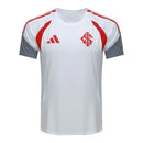 Camisa Internacional Treino 26/27 - Torcedor Adidas Masculina - Branca e cinza