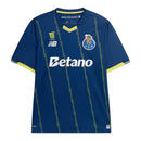 Camisa Porto IV 25/26 - Torcedor New Balance Masculina - Azul com detalhes em amarelo