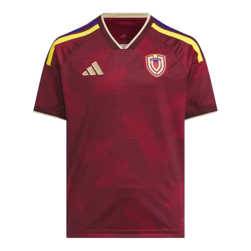 Camisa Seleção Venezuela I 26/27 - Torcedor Adidas Masculina - Bordô
